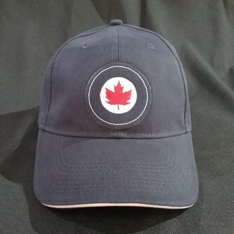 RCAF Roundel Crest Navy-Blue Cap