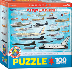 Airplanes Puzzle - 100 Pcs