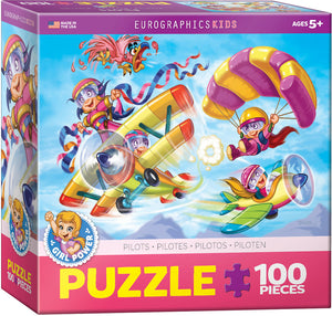 Girl Power Pilots Puzzle - 100 Pcs