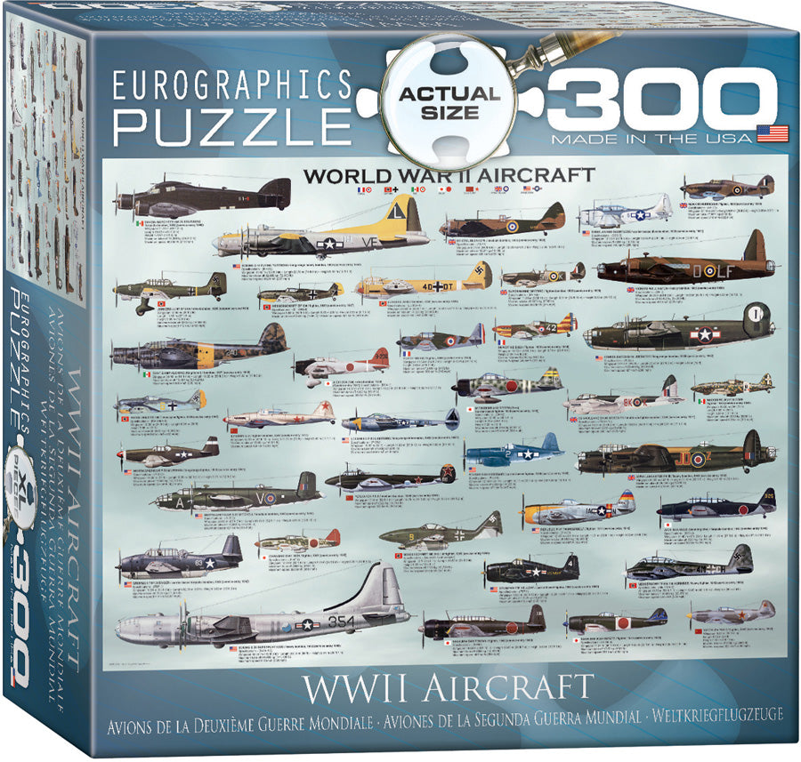 WWII Aircraft Puzzle - 300 Pcs