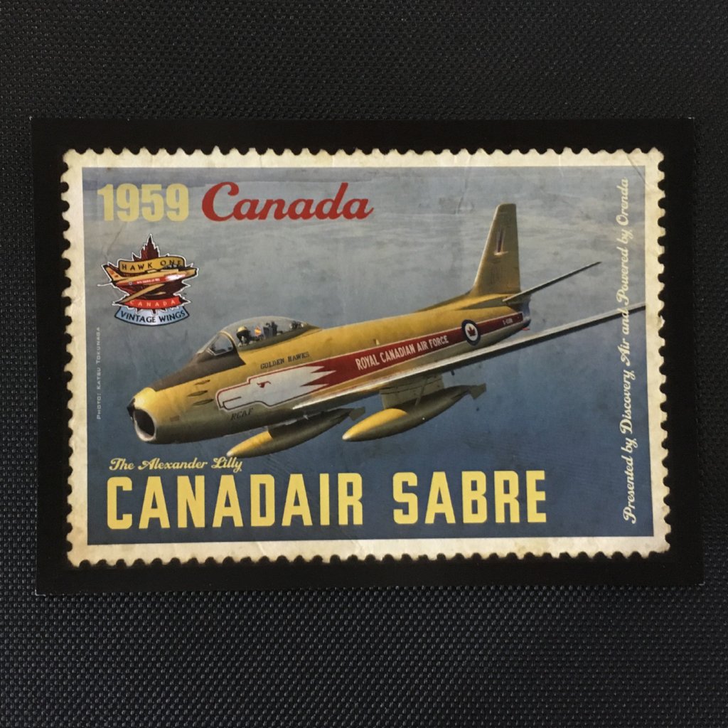 Canadair Sabre Postcard