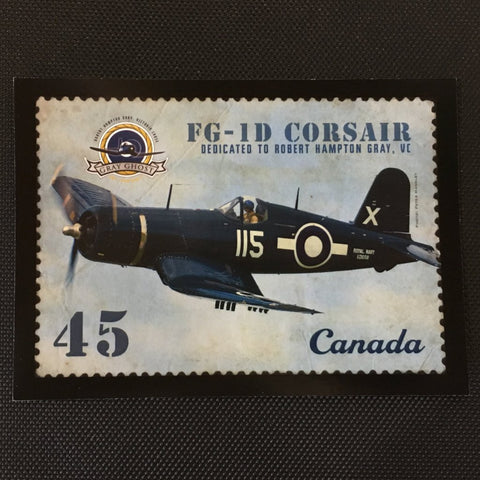 FG-1D Corsair Postcard