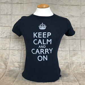 Ladie's "Keep Calm and Carry On" T-Shirt