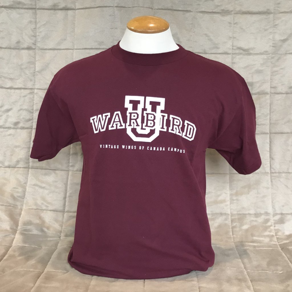 Warbird U T-Shirt - Maroon