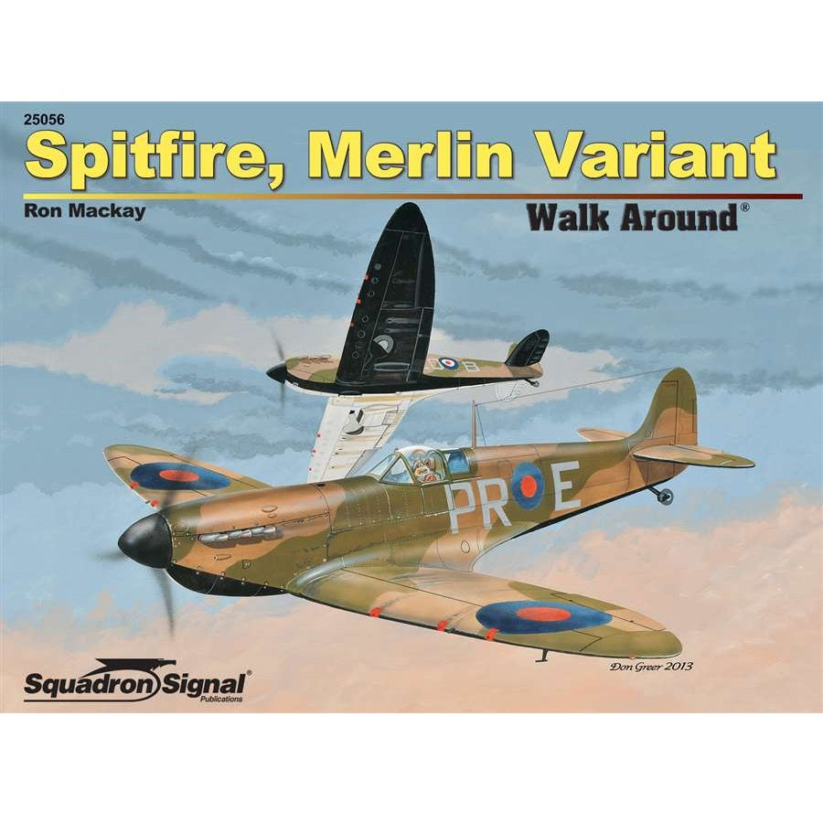 Spitfire, Merlin Variant - Walk Around – by Ron Mackay