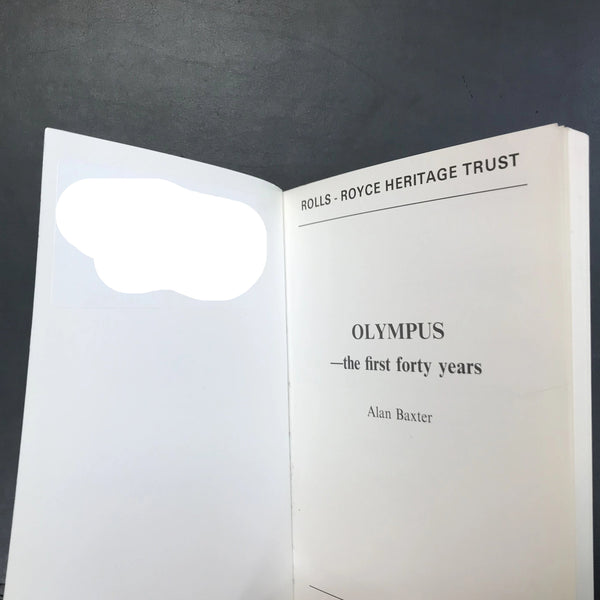 Olympus - the first forty years by Alan Baxter